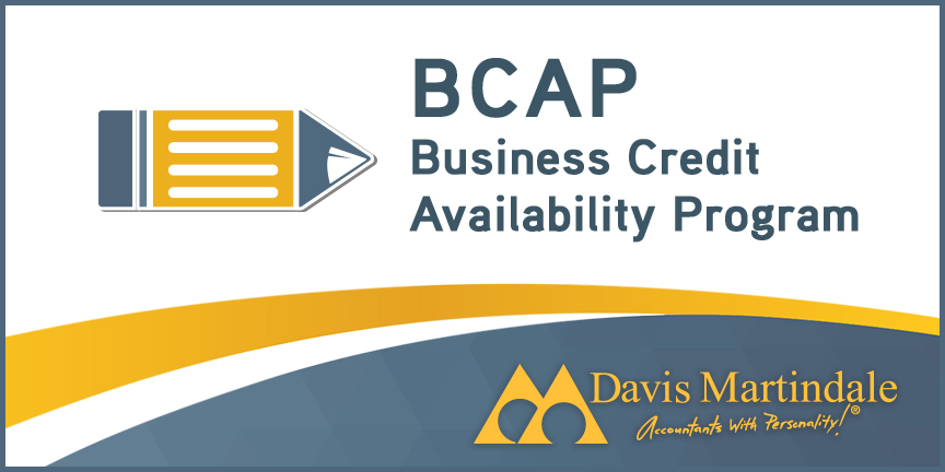 COVID-19 Business Credit Availability Program (BCAP) â€“ helping businesses obtain financing | Davis Martindale Summary