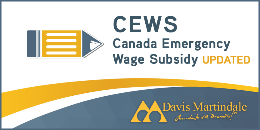 CEWS-UPDATED UPDATE â CEWS Extension | Davis Martindale LLP