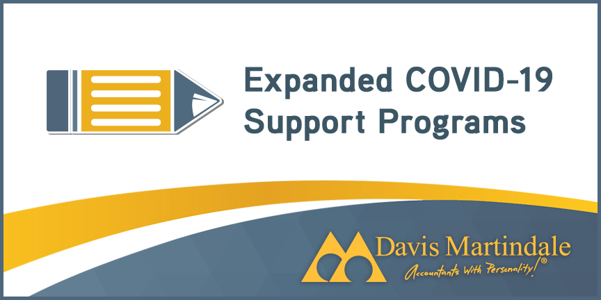 COVID-19 Expanded Support Programs | Davis Martindale Support Programs
