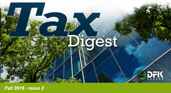 DFK Tax Digest - Fall 2019