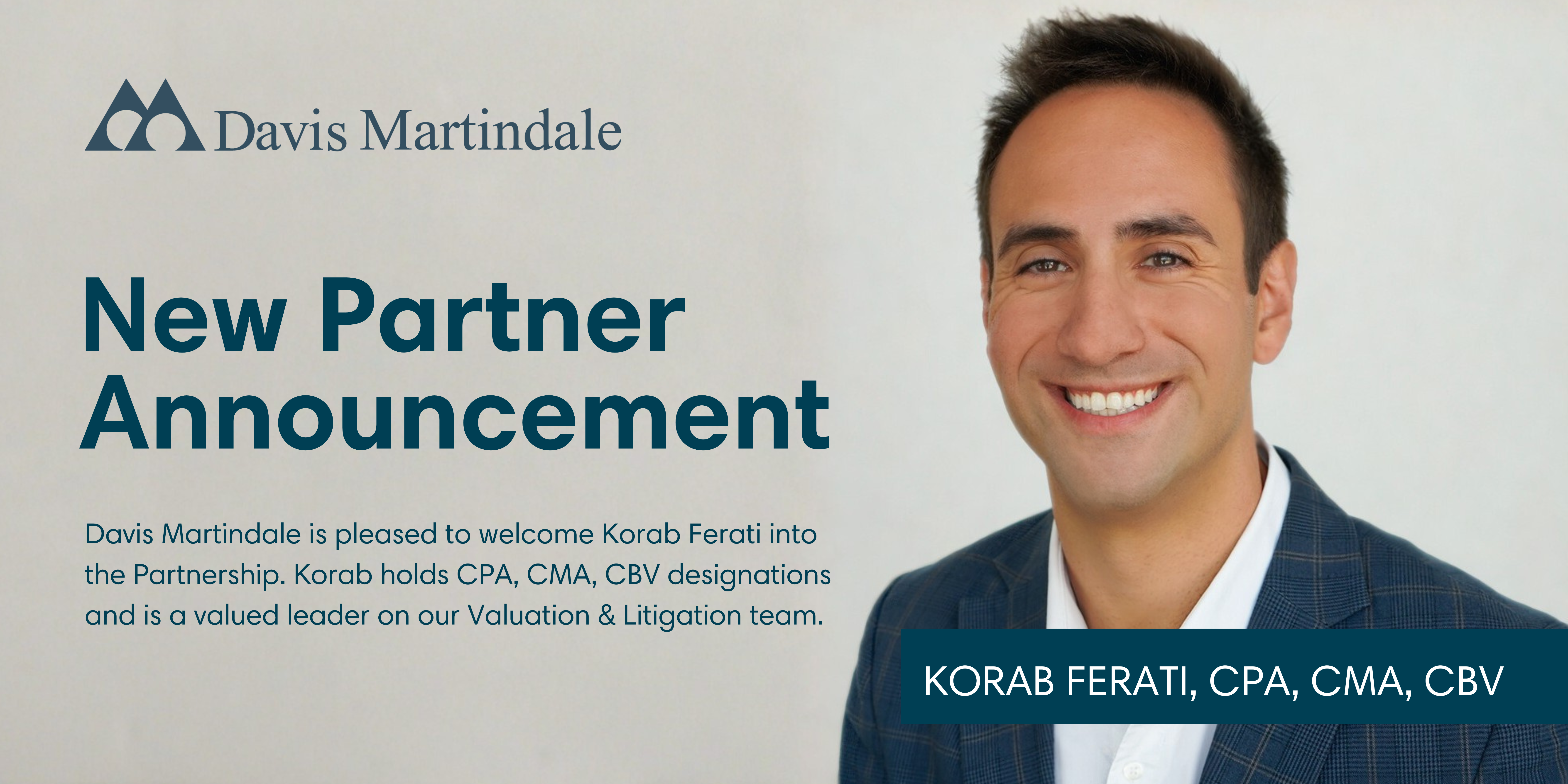 Korab Ferati | Partner, Valuation & Litigation