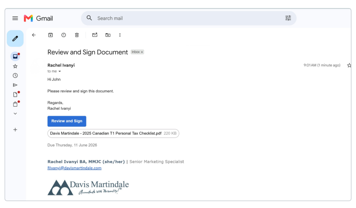 Karbon - E-signature inbox