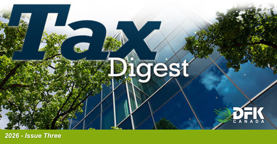 DFK Tax Digest | 2026 Issue Three
